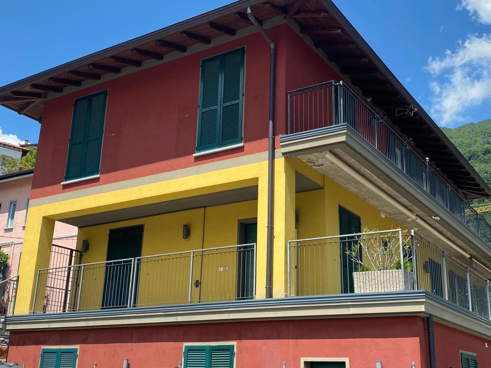 The Duplex - Big Apartment With Terraces Argegno Esterno foto